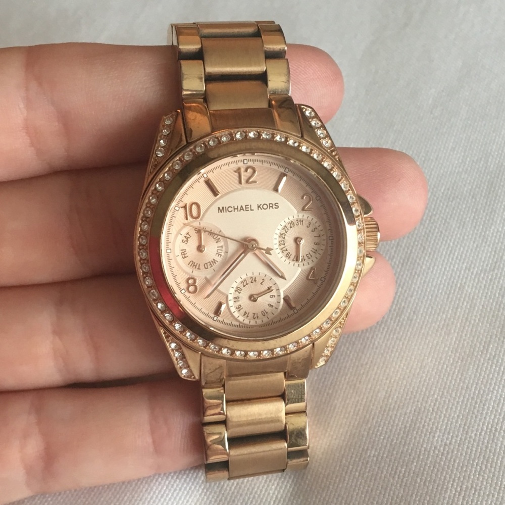 Michael Kors Rose Gold Blair Women’s Watch Mini